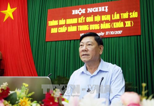 Thông báo kết quả Hội nghị Trung ương 6 (khóa XII) đến cán bộ chủ chốt ảnh 1